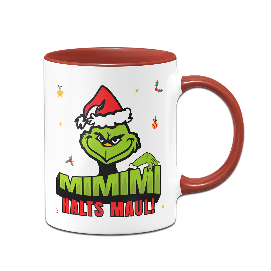 Tasse - Grinch - Mimimi Halts Maul