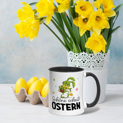 Tasse - Grinch Osterhase - Schöne scheiß Ostern