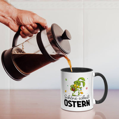 Tasse - Grinch Osterhase - Schöne scheiß Ostern