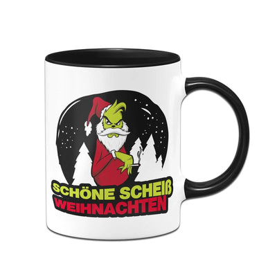 Bild: Tasse - Grinch - Schöne scheiß Weihnachten Geschenkidee