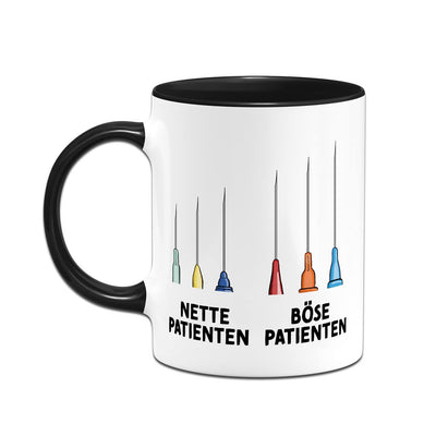 Tasse - Gute Patienten - Böse Patienten