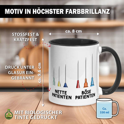 Tasse - Gute Patienten - Böse Patienten