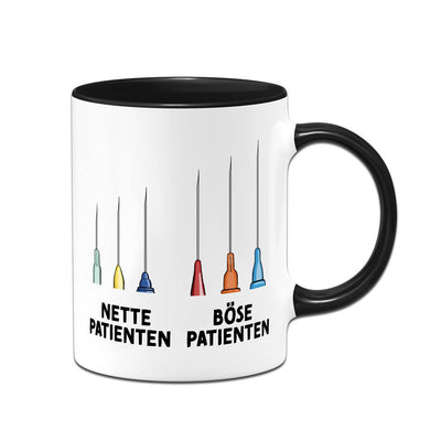 Tasse - Gute Patienten - Böse Patienten