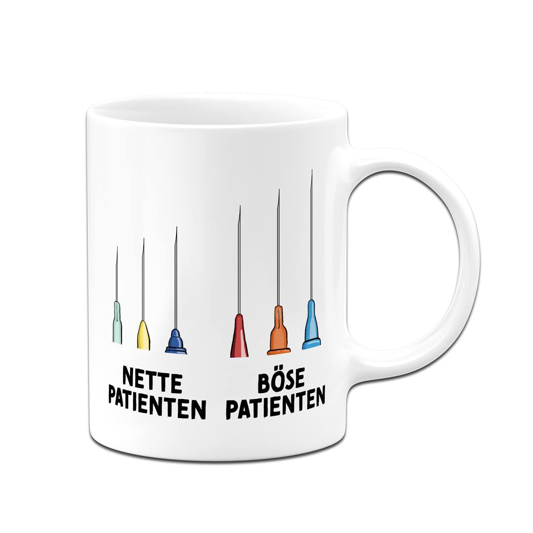 Tasse - Gute Patienten - Böse Patienten