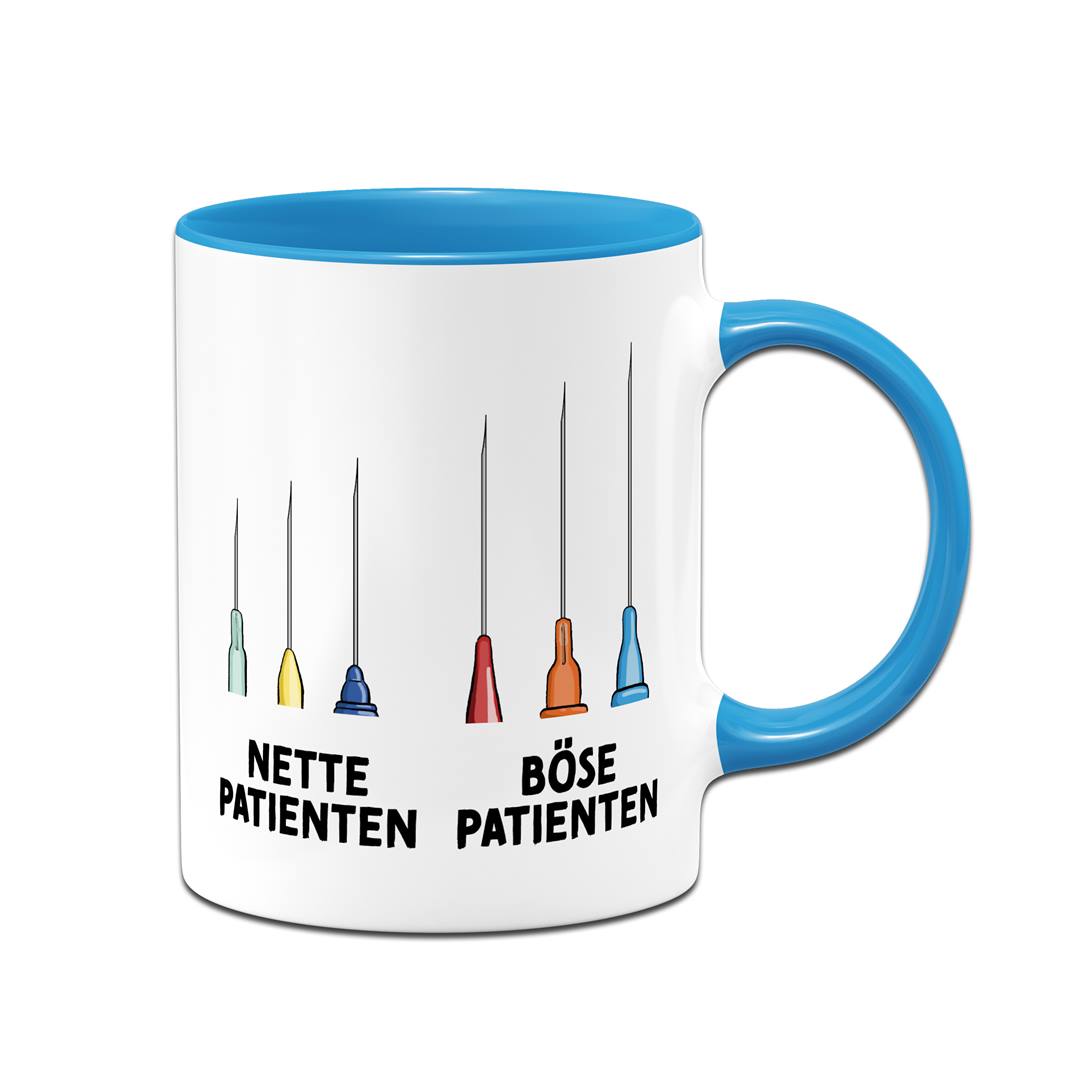 Tasse - Gute Patienten - Böse Patienten