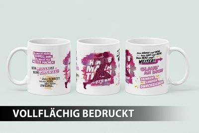 Tasse - Halbmarathon-Motivationstasse