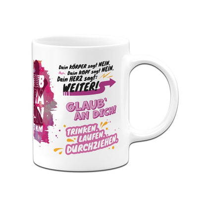 Tasse - Halbmarathon-Motivationstasse