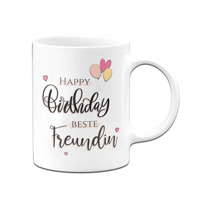Bild: Tasse - Happy Birthday beste Freundin Geschenkidee