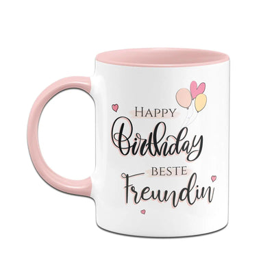 Bild: Tasse - Happy Birthday beste Freundin Geschenkidee