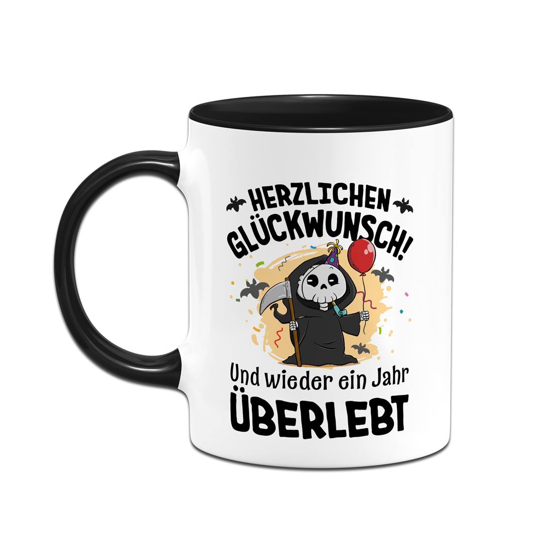 Sensebald Tasse - Herzlichen Glückwunsch! Und wieder ein Jahr überlebt
