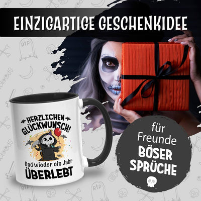 Sensebald Tasse - Herzlichen Glückwunsch! Und wieder ein Jahr überlebt
