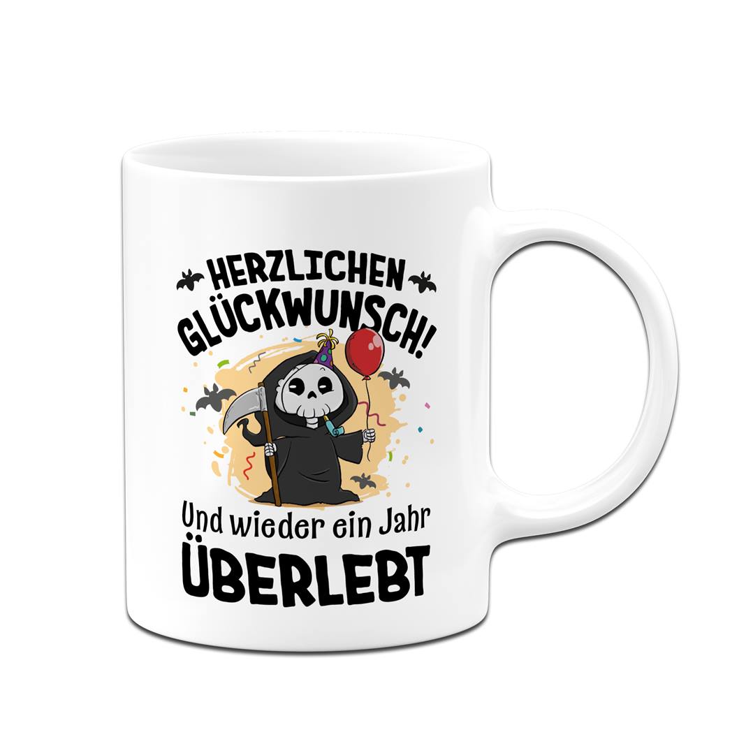 Sensebald Tasse - Herzlichen Glückwunsch! Und wieder ein Jahr überlebt