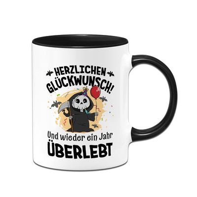 Sensebald Tasse - Herzlichen Glückwunsch! Und wieder ein Jahr überlebt