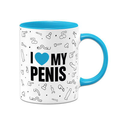 Tasse - I love my Penis (Pimmel-Rundumdruck)
