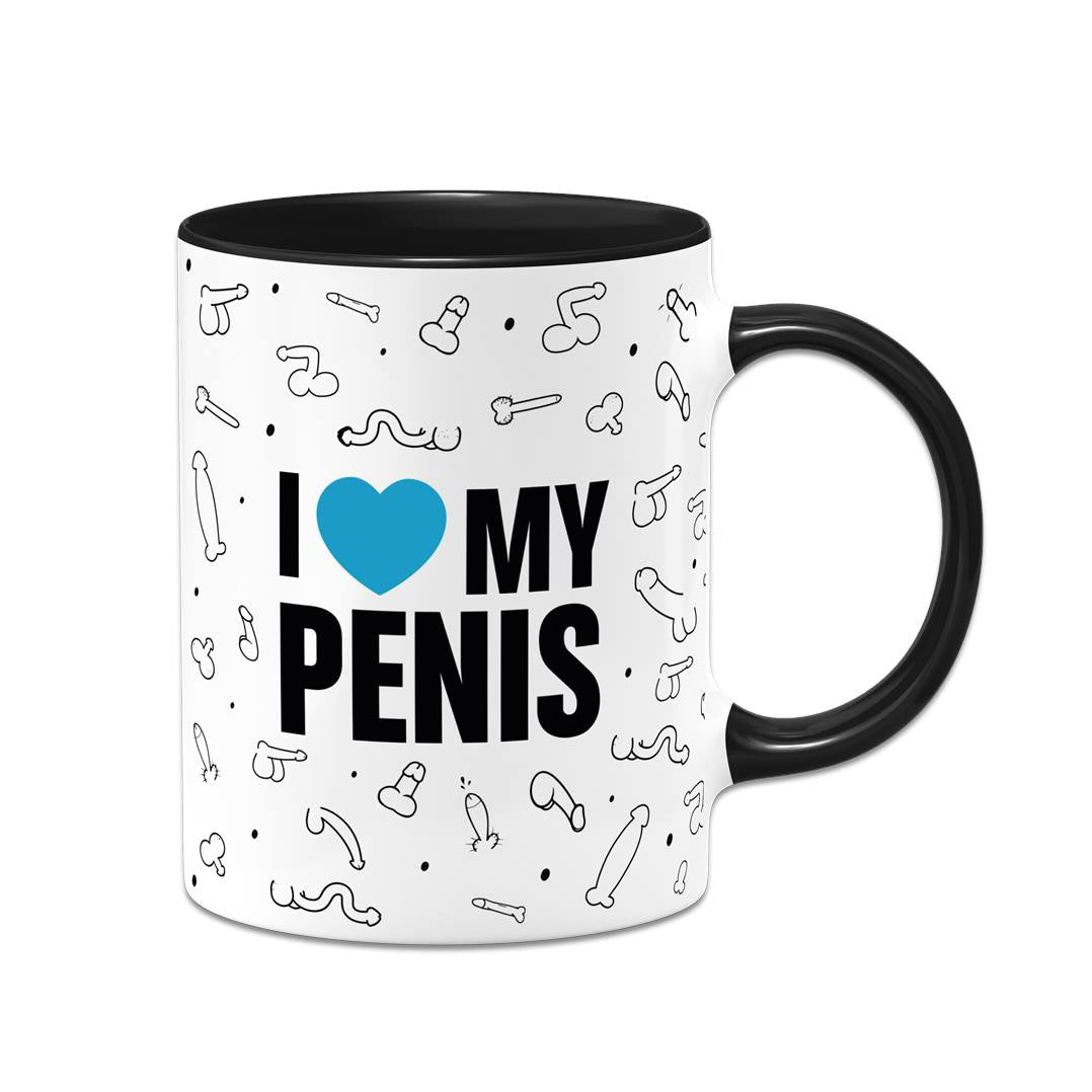 Tasse - I love my Penis (Pimmel-Rundumdruck)