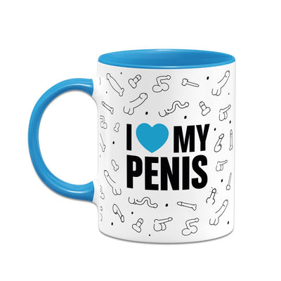 Tasse - I love my Penis (Pimmel-Rundumdruck)