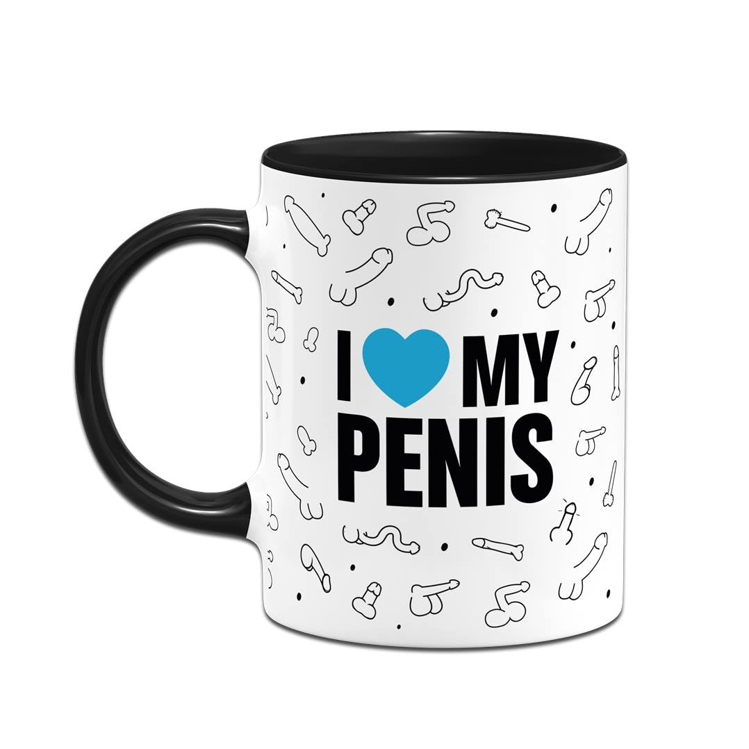 Tasse - I love my Penis (Pimmel-Rundumdruck)