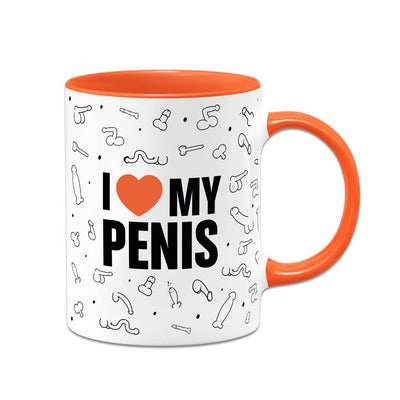 Tasse - I love my Penis (Pimmel-Rundumdruck)