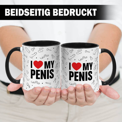 Tasse - I love my Penis (Pimmel-Rundumdruck)