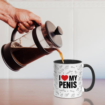 Tasse - I love my Penis (Pimmel-Rundumdruck)