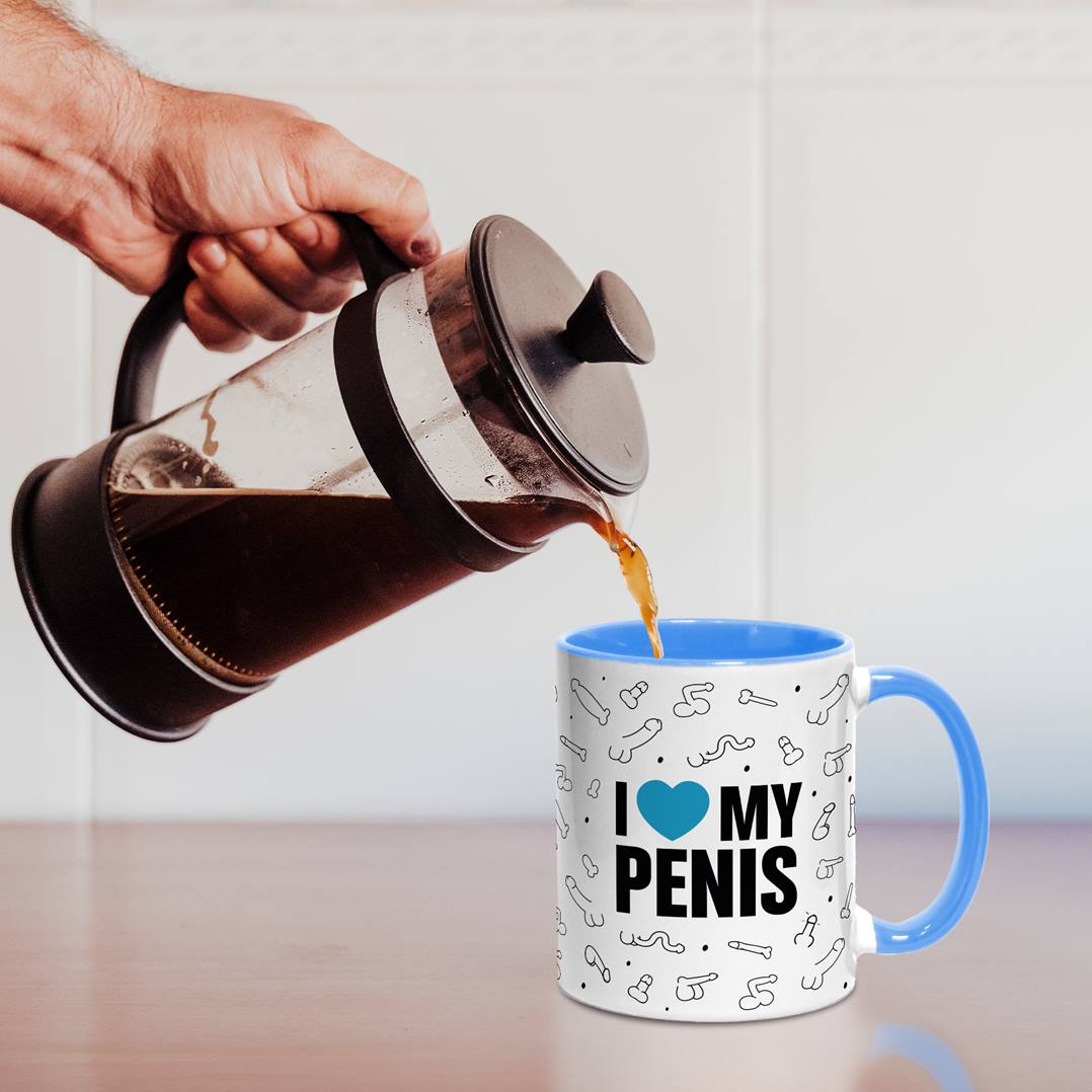 Tasse - I love my Penis (Pimmel-Rundumdruck)
