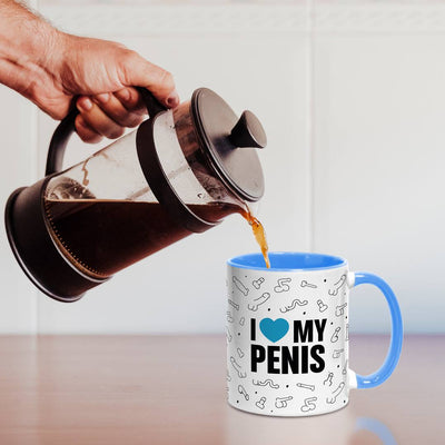 Tasse - I love my Penis (Pimmel-Rundumdruck)