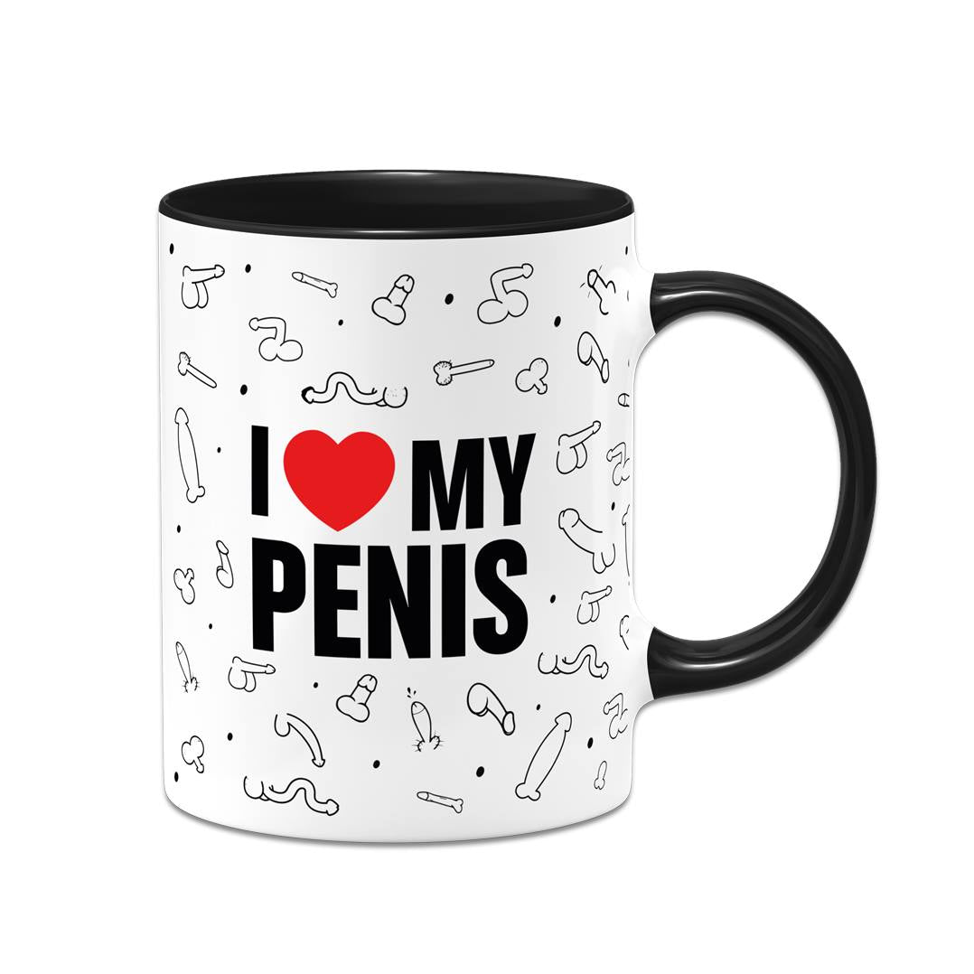 Tasse - I love my Penis (Pimmel-Rundumdruck)