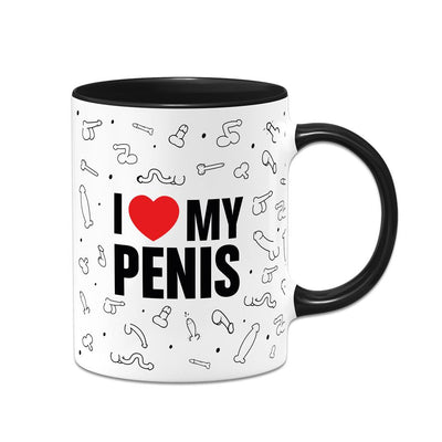 Tasse - I love my Penis (Pimmel-Rundumdruck)