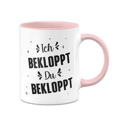 Tasse - Ich bekloppt Du bekloppt