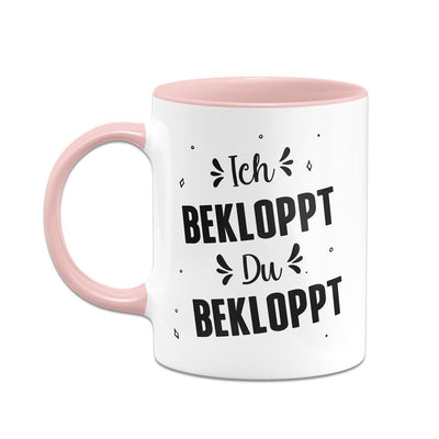 Tasse - Ich bekloppt Du bekloppt