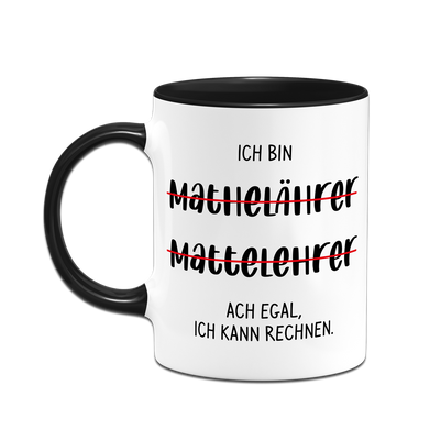 Tasse - Ich bin Mathelehrer