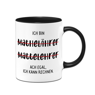 Tasse - Ich bin Mathelehrer