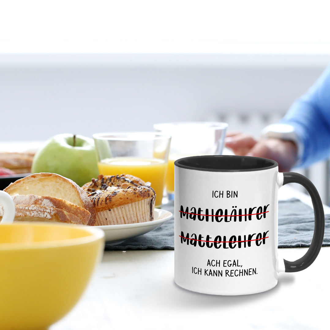 Tasse - Ich bin Mathelehrer
