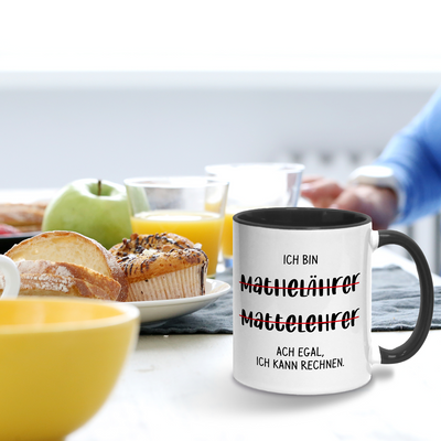 Tasse - Ich bin Mathelehrer