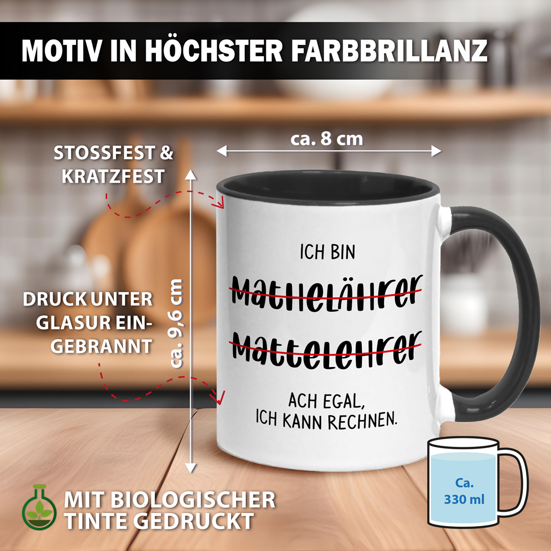 Tasse - Ich bin Mathelehrer
