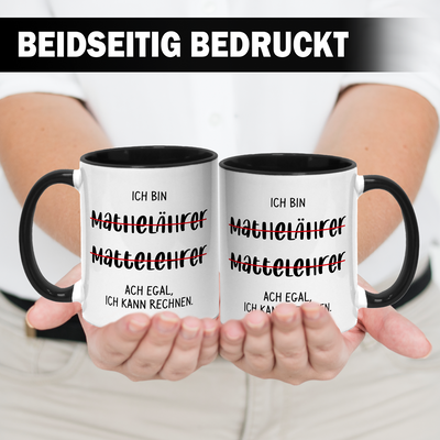 Tasse - Ich bin Mathelehrer