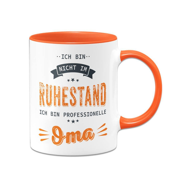 Tasse „Liebe Oma Herzlichen Glückwunsch, Denn Du Wirst Oma“ – Geschenk Zur Schwangerschaftsverkündung (Rot)