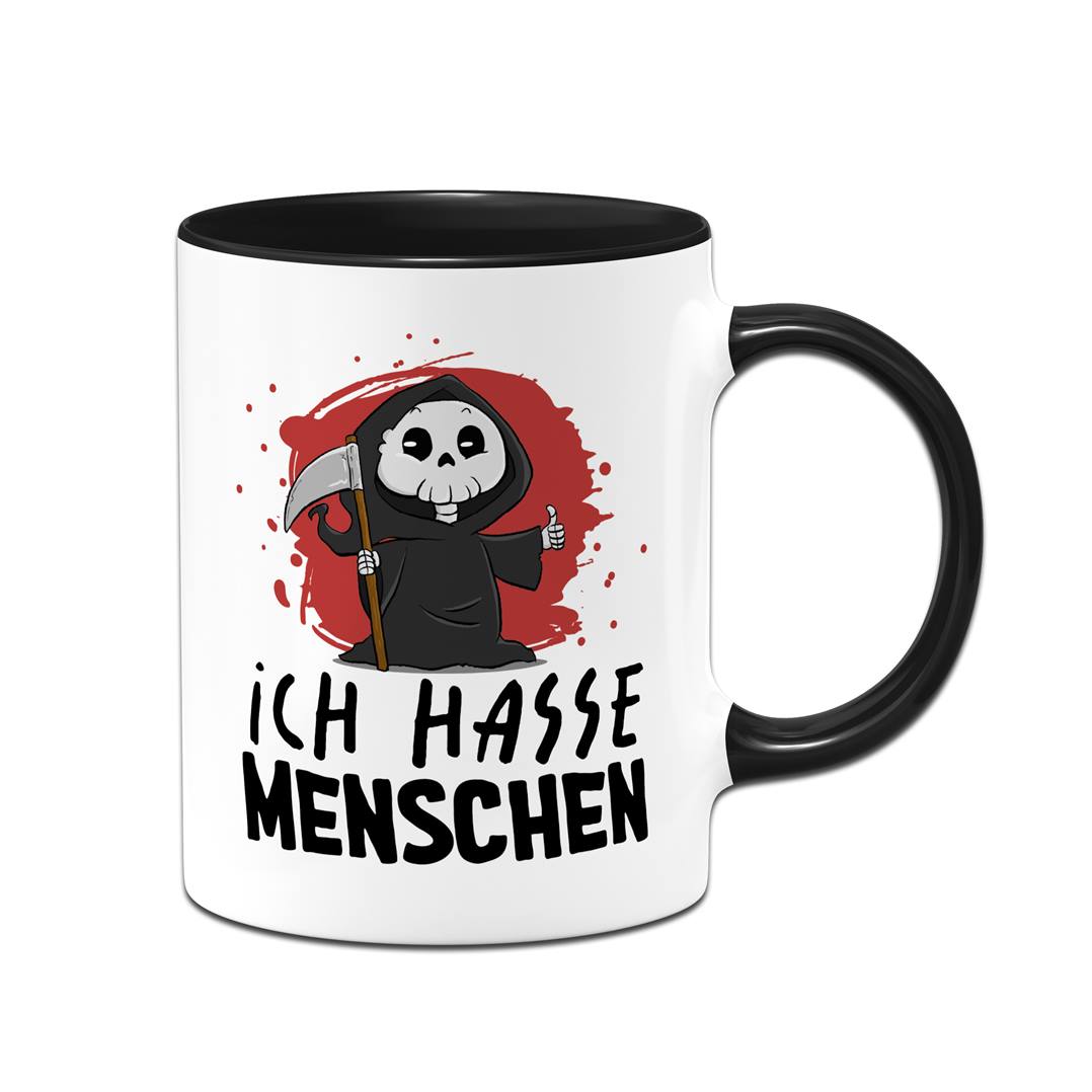 Sensebald Tasse - Ich hasse Menschen (Sensenmann)