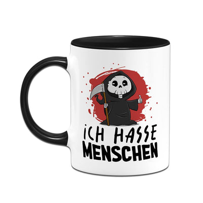 Sensebald Tasse - Ich hasse Menschen (Sensenmann)