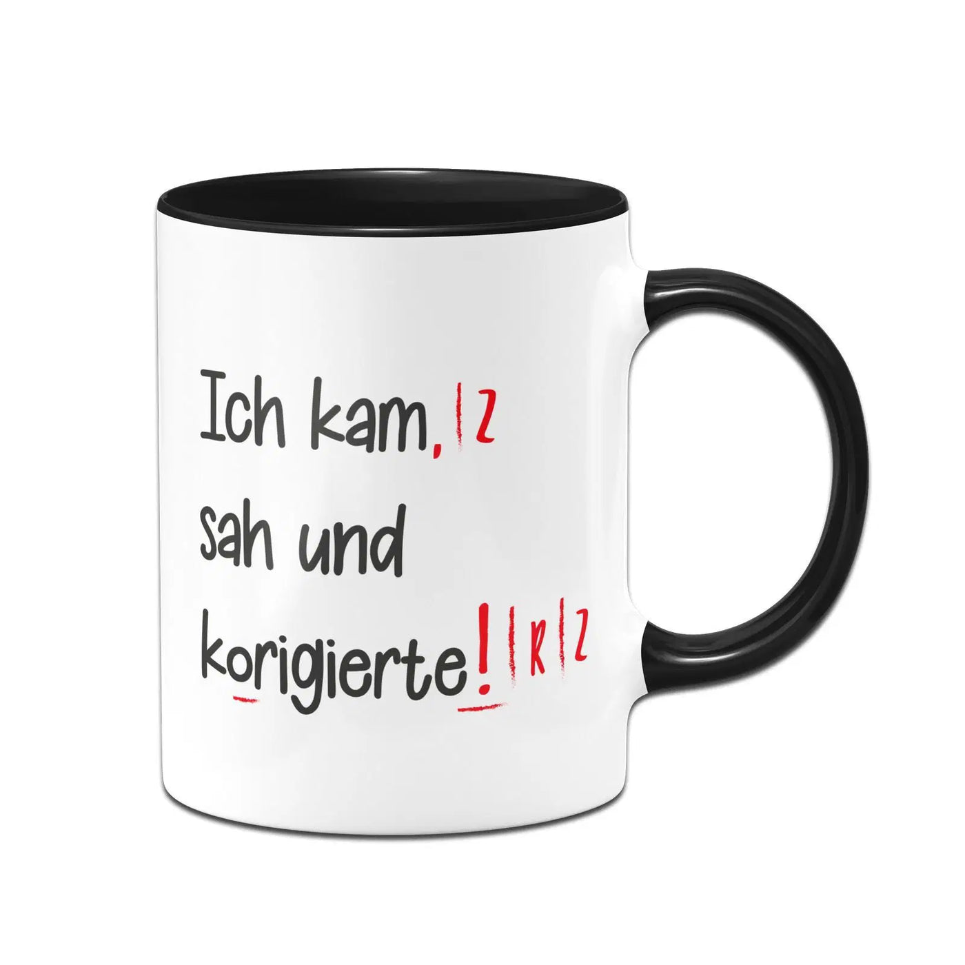 Bild: Tasse - Ich kam sah und korigierte! Geschenkidee