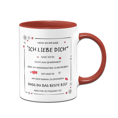 Bild: Tasse - Ich Liebe Dich Geschenkidee