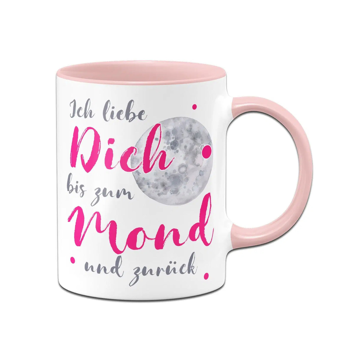 Bild: Tasse - Ich liebe Dich bis zum Mond und zurück Geschenkidee
