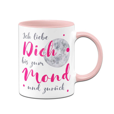 Bild: Tasse - Ich liebe Dich bis zum Mond und zurück Geschenkidee