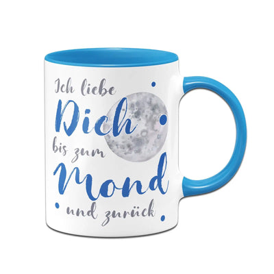 Bild: Tasse - Ich liebe Dich bis zum Mond und zurück Geschenkidee
