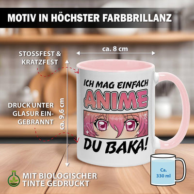 Tasse - Ich mag einfach Anime, Du Baka!