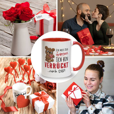 Tasse - Ich muss Dich warnen. Ich bin verrückt nach Dir!