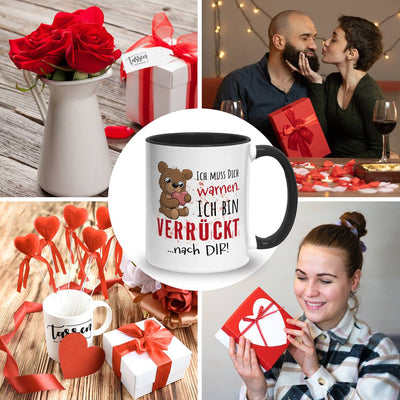 Tasse - Ich muss Dich warnen. Ich bin verrückt nach Dir!