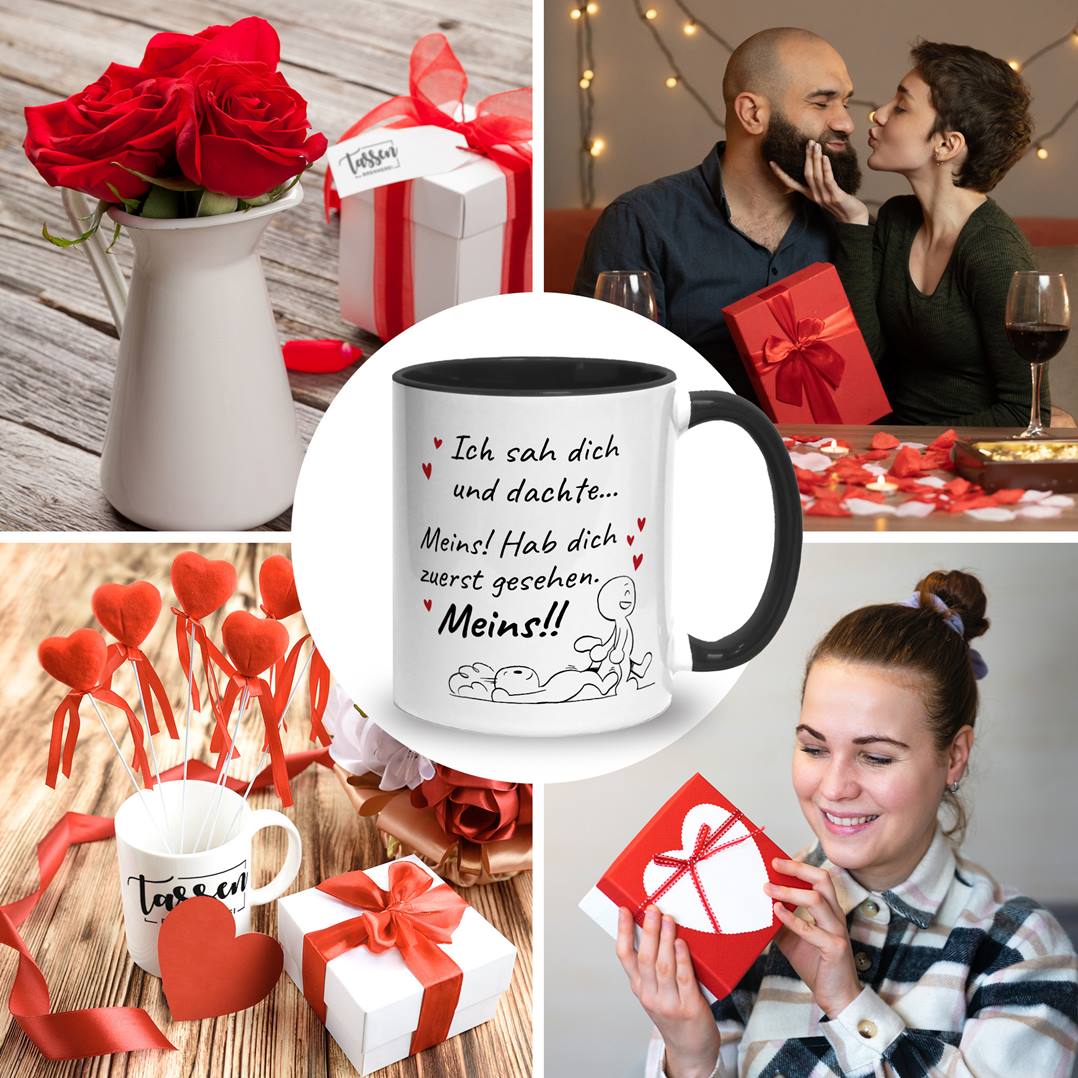 Tasse - Ich sah Dich und dachte... Meins!