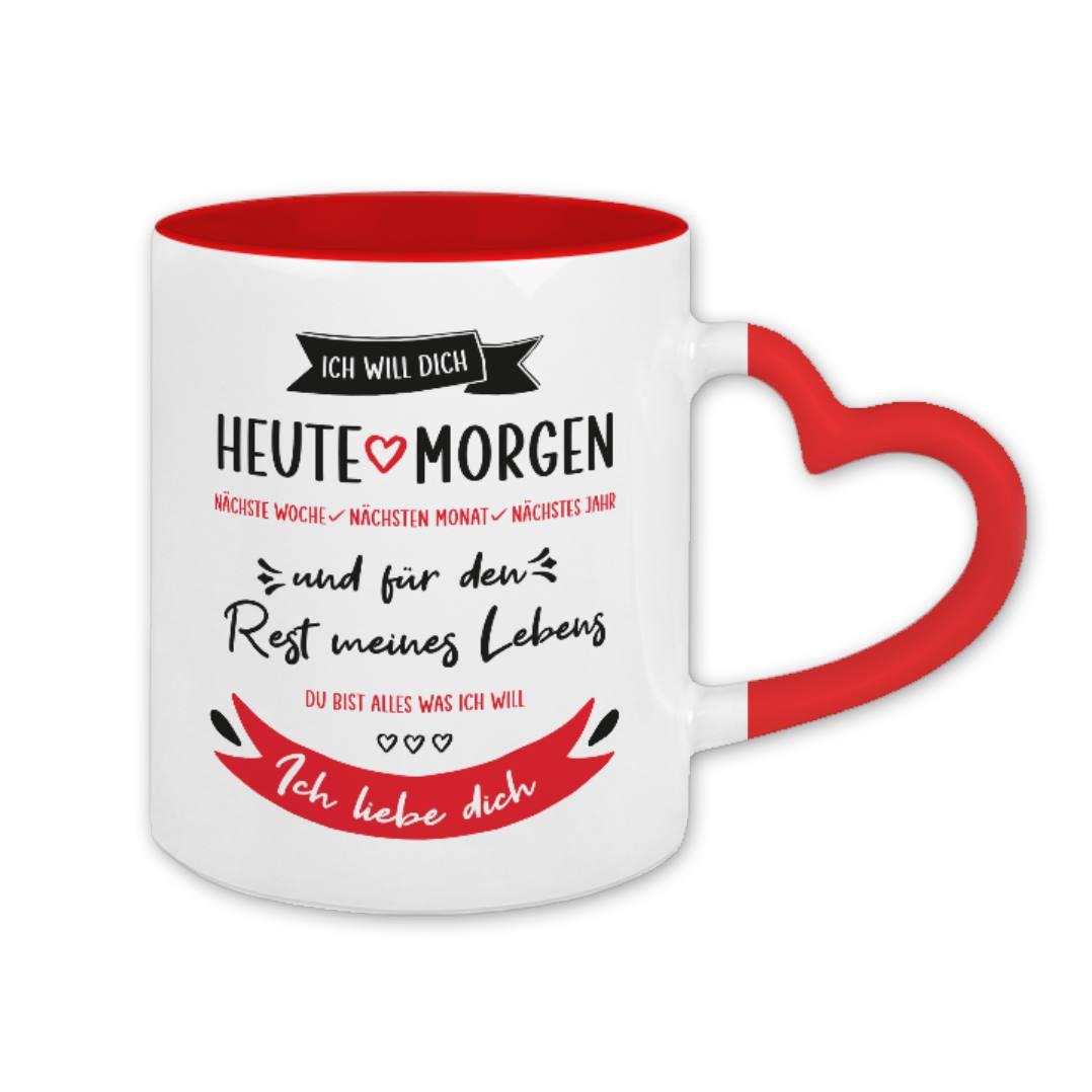 Einzigartige Liebestasse – Perfektes Geschenk für den Valentinstag – Tassenbrennerei