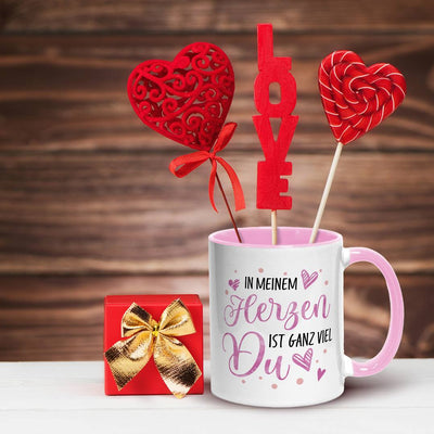 Tasse - In meinem Herzen ist ganz viel Du